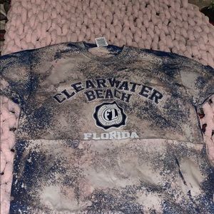 Clearwater Florida bleached tshirt